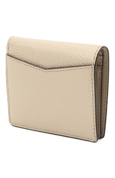 Кожаное портмоне MICHAEL MICHAEL KORS кремового цвета по цене 11950 руб., арт. 34T1GZYF1L, фото 2 Кожаное портмоне MICHAEL MICHAEL KORS, арт. 34T1GZYF1L, фото 2