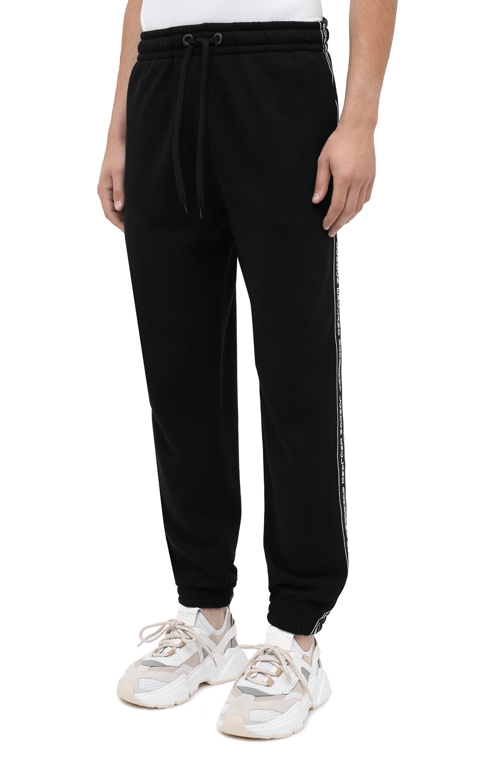 Хлопковые джоггеры BURBERRY, арт. 8026230, фото 3