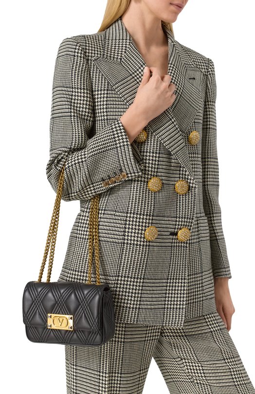 Сумка Quiltie 67 small Valentino 6W2B0R08/XCA Чёрный  6W2B0R08/XCA Фото 2