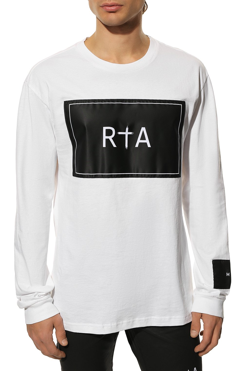 Хлопковый лонгслив RTA, арт. MS22-A094-0049WXLAB, фото 3