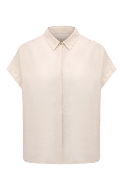 Женская льняная рубашка 120% LINO, арт. V0W19L2/D703/000