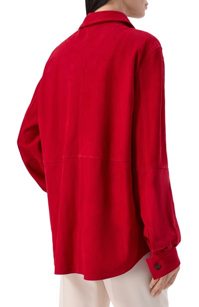 Замшевая рубашка TOTEME, арт. 261-WRT0707-LE0200, фото 4