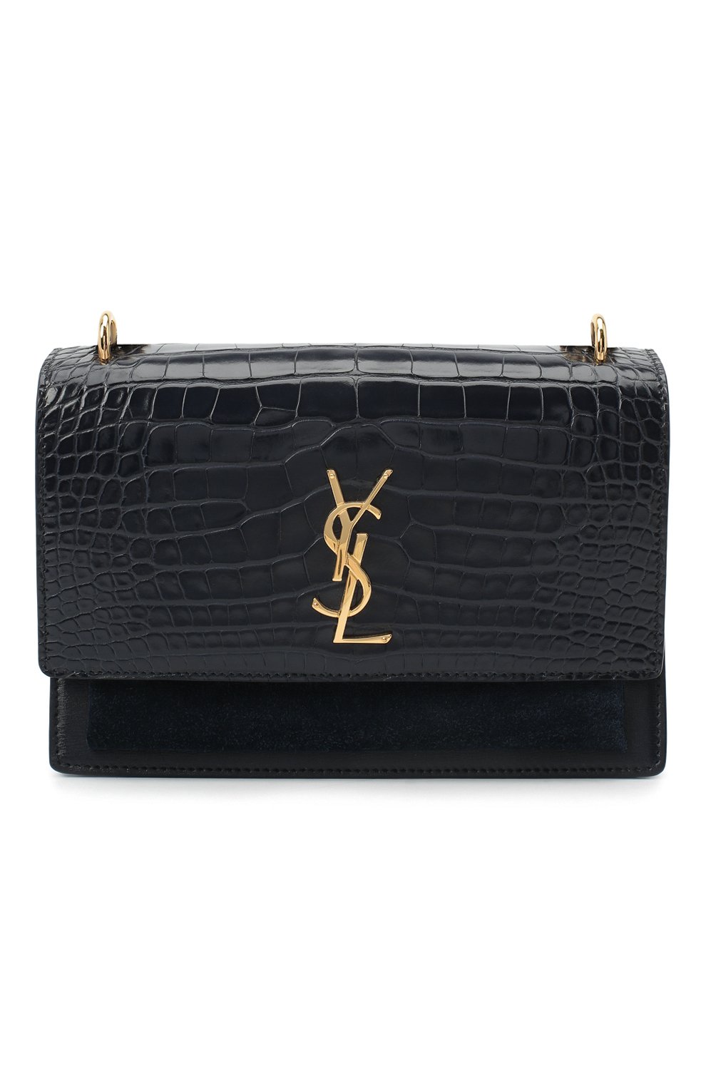 Сумка sunset из кожи крокодила SAINT LAURENT, арт. 442906/LVK2K, фото 1