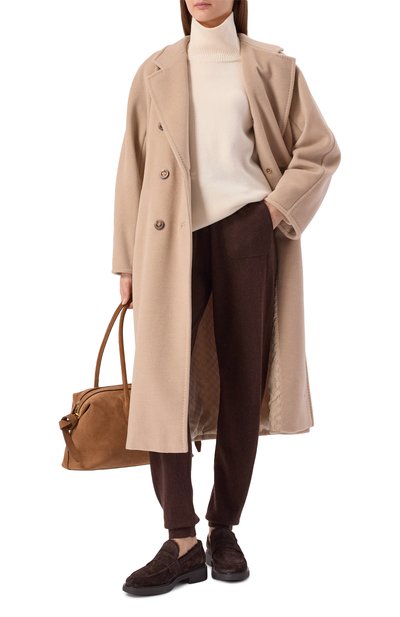 Джоггеры из шерсти и кашемира ALLUDE, арт. 255/17708, фото 2