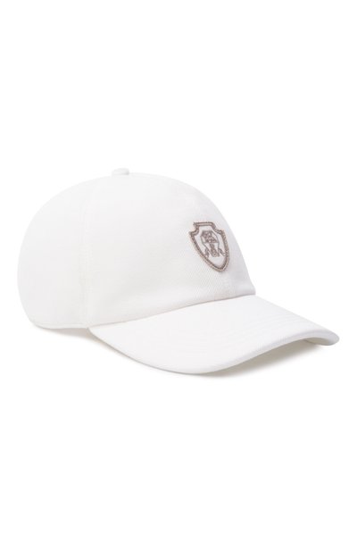 Хлопковая бейсболка BRUNELLO CUCINELLI, арт. MCAP90096, фото 1