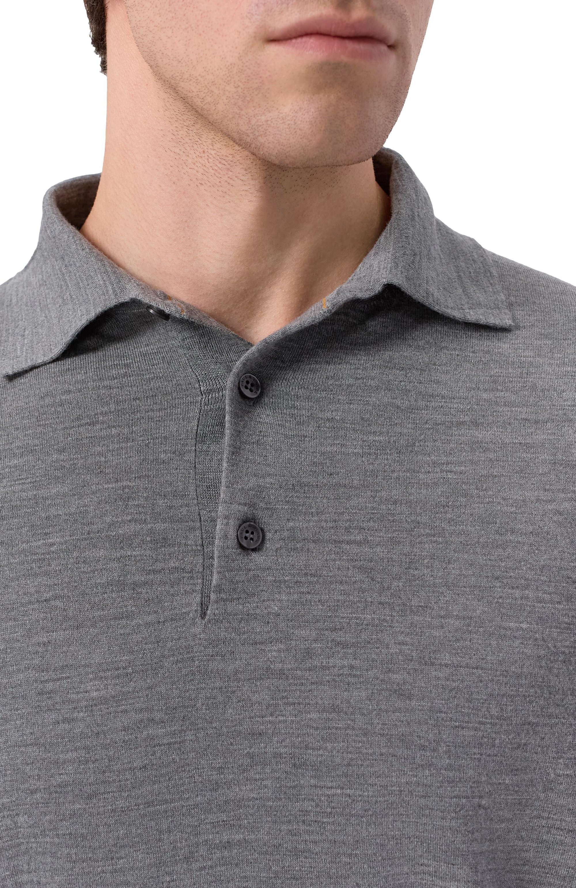 Шерстяное поло PAUL&SHARK, арт. 99311031_001, фото 5