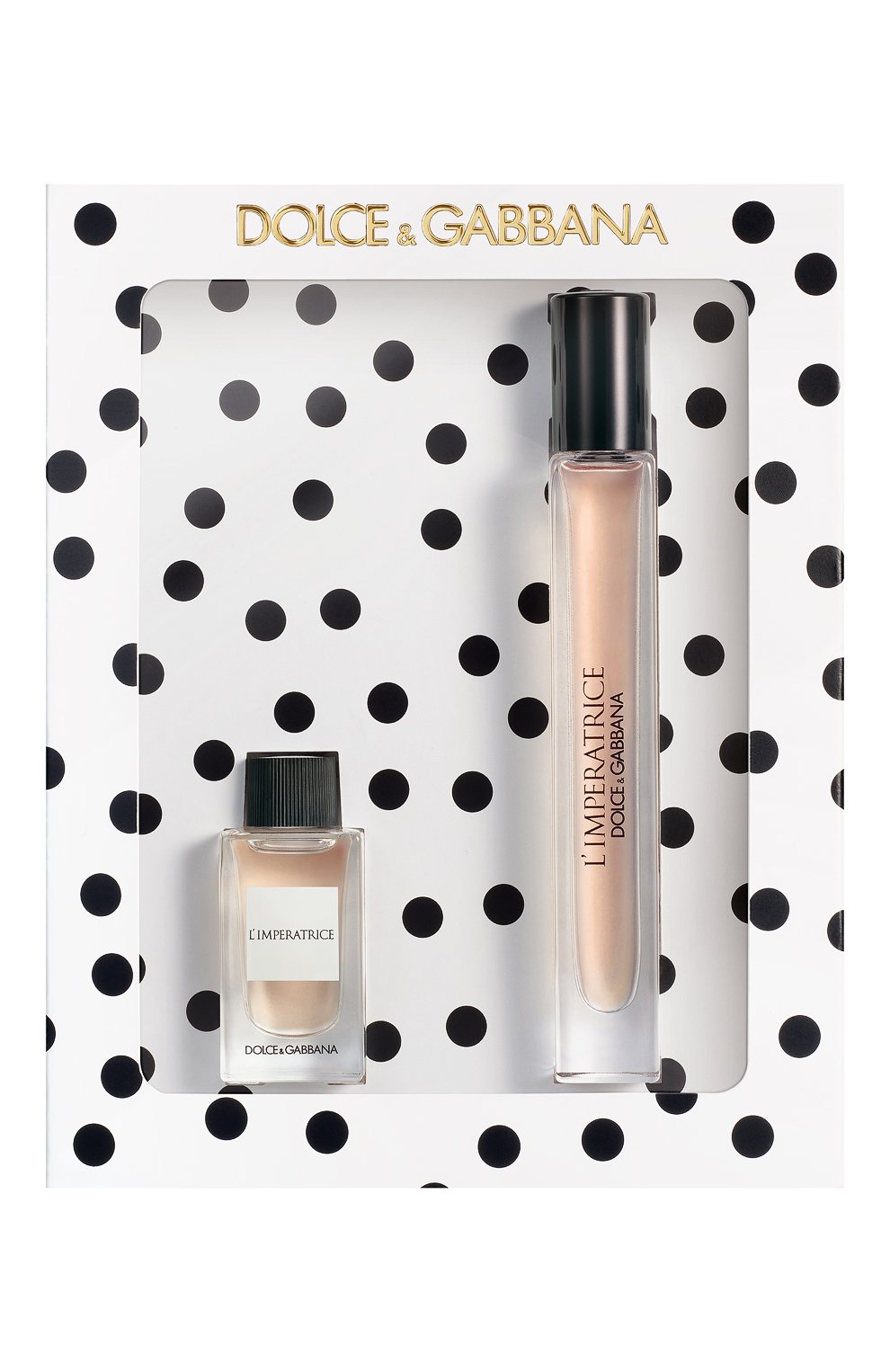 Подарочный набор l'imperatrice (10+5ml) DOLCE & GABBANA бесцветного цвета по цене 3240 руб., арт. 8057971188529, фото 1 Подарочный набор l'imperatrice (10+5ml) DOLCE & GABBANA, арт. 8057971188529, фото 1
