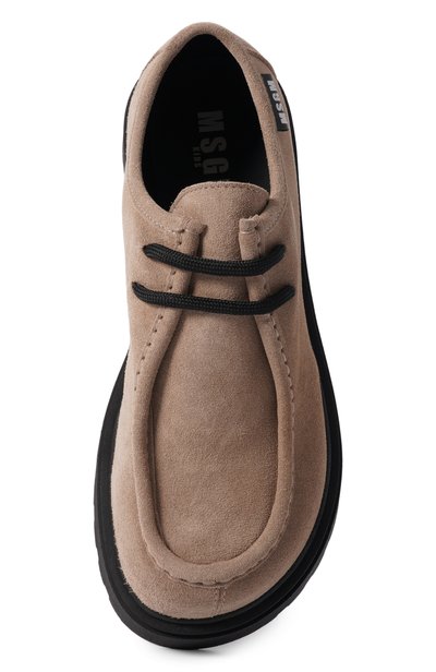 Замшевые лоферы MSGM KIDS, арт. 84014/VAR2, фото 4