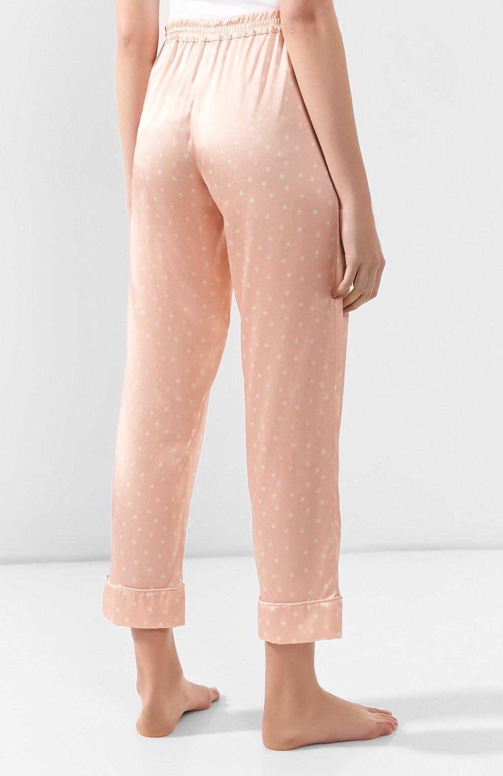 Шелковые брюки STELLA MCCARTNEY, арт. S6H200410, фото 4