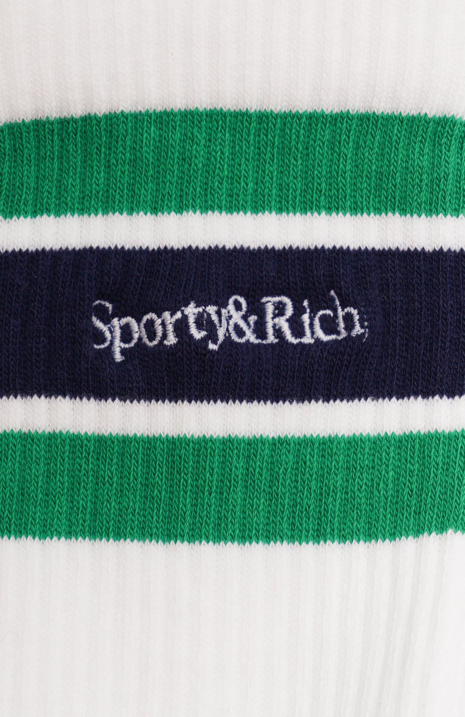 Хлопковые носки SPORTY AND RICH белого цвета по цене 5720 руб., арт. AC00473300WH84, фото 2 Хлопковые носки SPORTY AND RICH, арт. AC00473300WH84, фото 2