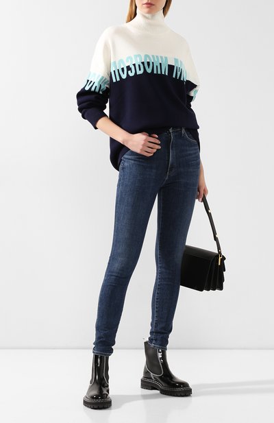 Свитер с принтом LESYANEBO, арт. FW19/Н-429, фото 2