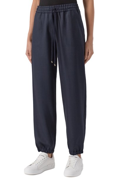 Шерстяные джоггеры LORENA ANTONIAZZI, арт. PA80P/5004, фото 3