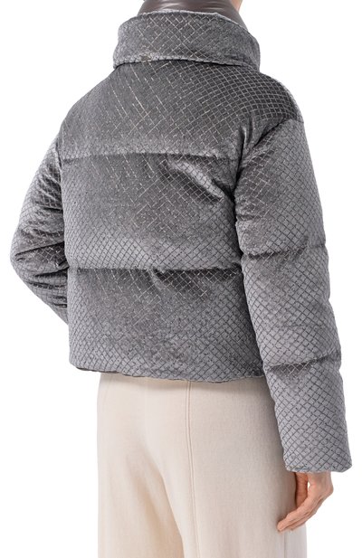 Пуховик с отделкой пайетками HERNO, арт. PI002161D/12751, фото 4