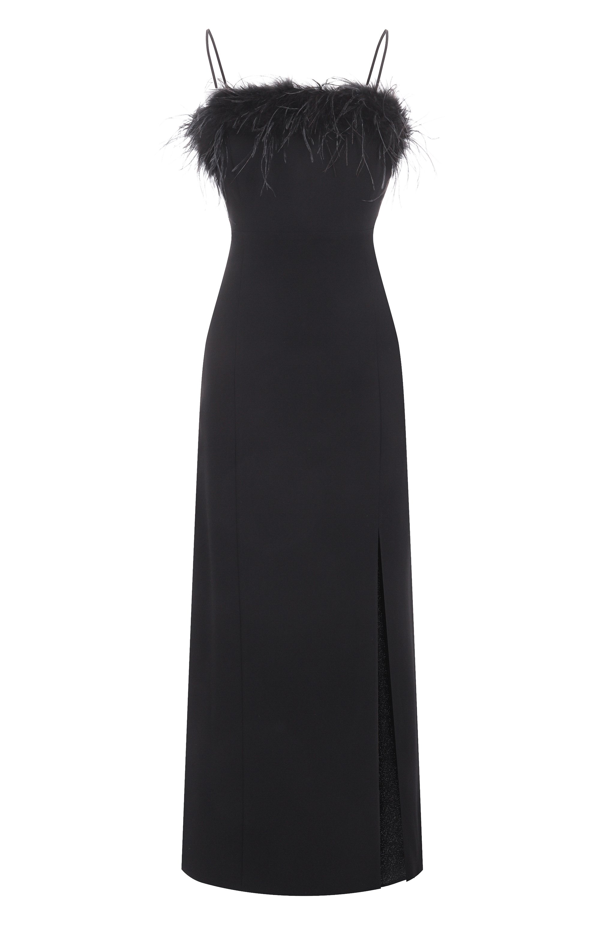 Платье с отделкой перьями LIU JO, арт. CA5317T3970, фото 1