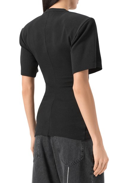 Хлопковая футболка SSHEENA, арт. 25SSTEE TS25009, фото 4