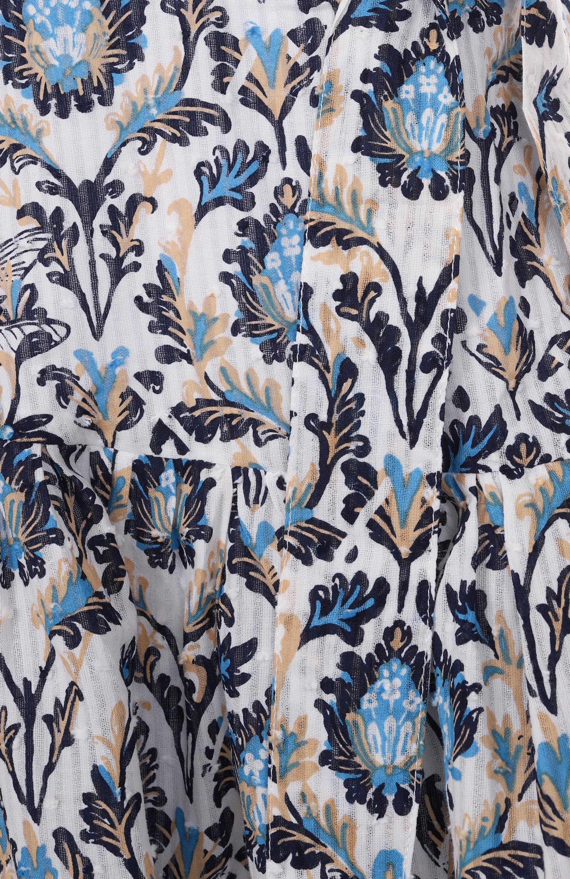 Хлопковая юбка POUPETTE ST BARTH разноцветного цвета по цене 26350 руб., арт. WHNS25U0, фото 6 Хлопковая юбка POUPETTE ST BARTH, арт. WHNS25U0, фото 6