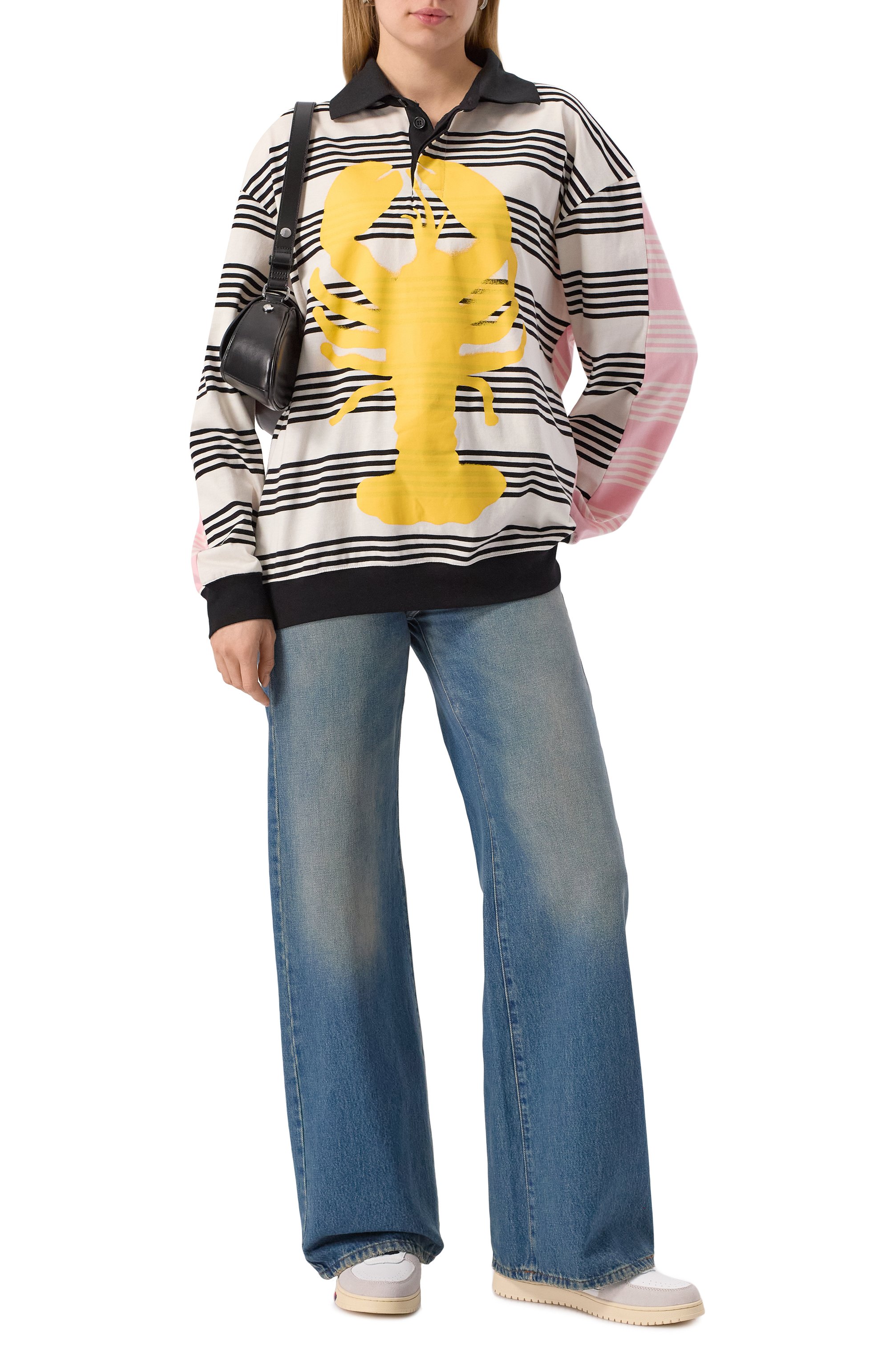 Хлопковое поло MSGM, арт. 3840MM146/257128, фото 2