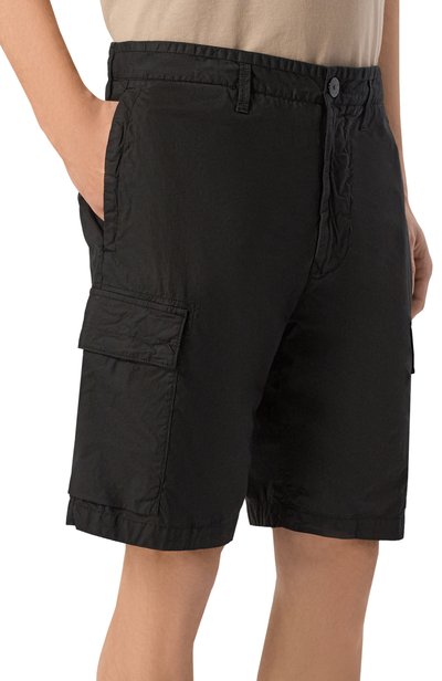 Хлопковые шорты STONE ISLAND, арт. L1S15L100020/S0003_001, фото 3
