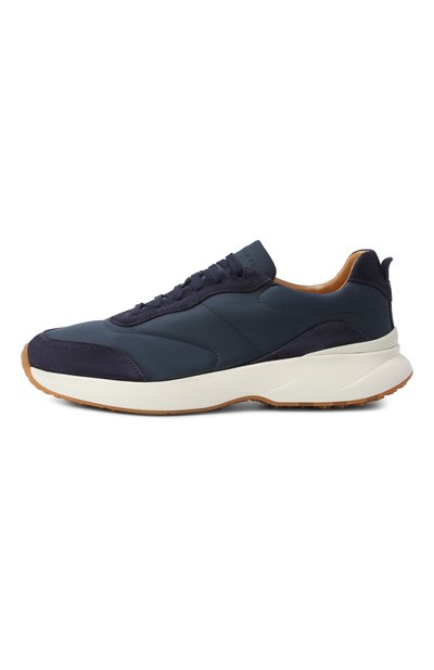 Текстильные кроссовки KITON темно-синего цвета по цене 110500 руб., арт. USSA489N01521, фото 3 Текстильные кроссовки KITON, арт. USSA489N01521, фото 3