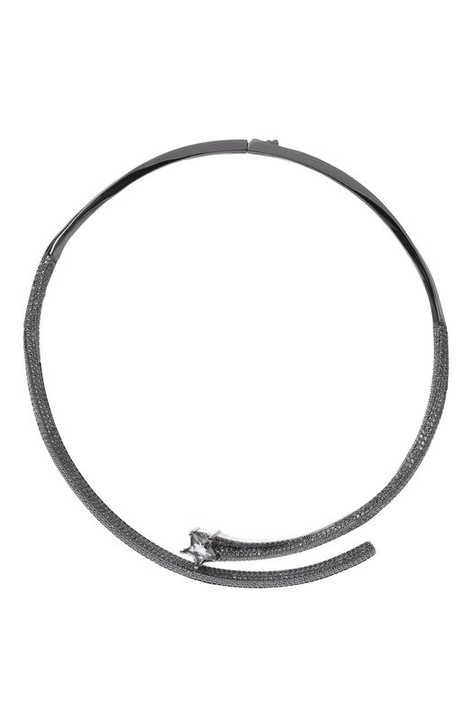 Колье Комета Caviar jewellery 1858-3 Чёрный 1858-3