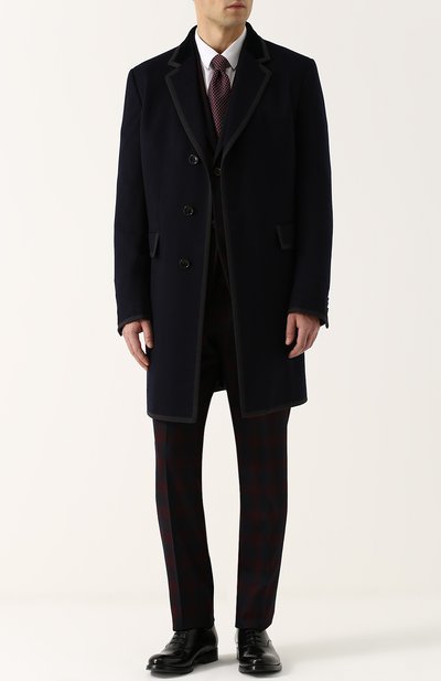 Однобортное пальто из смеси шерсти и кашемира GUCCI, арт. 473731/Z5311, фото 2