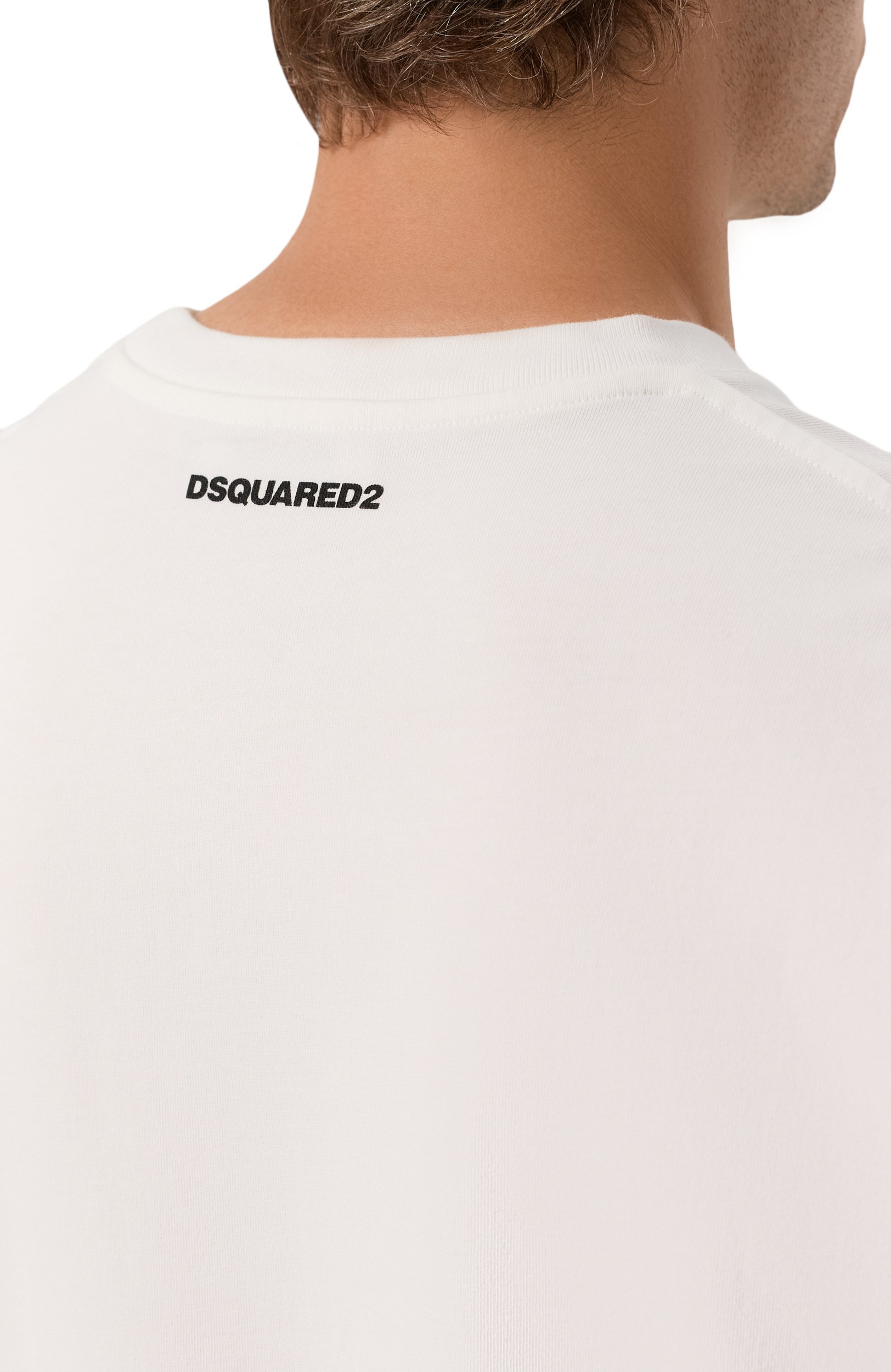 Хлопковая футболка DSQUARED2, арт. S78GD0123/D20106, фото 5
