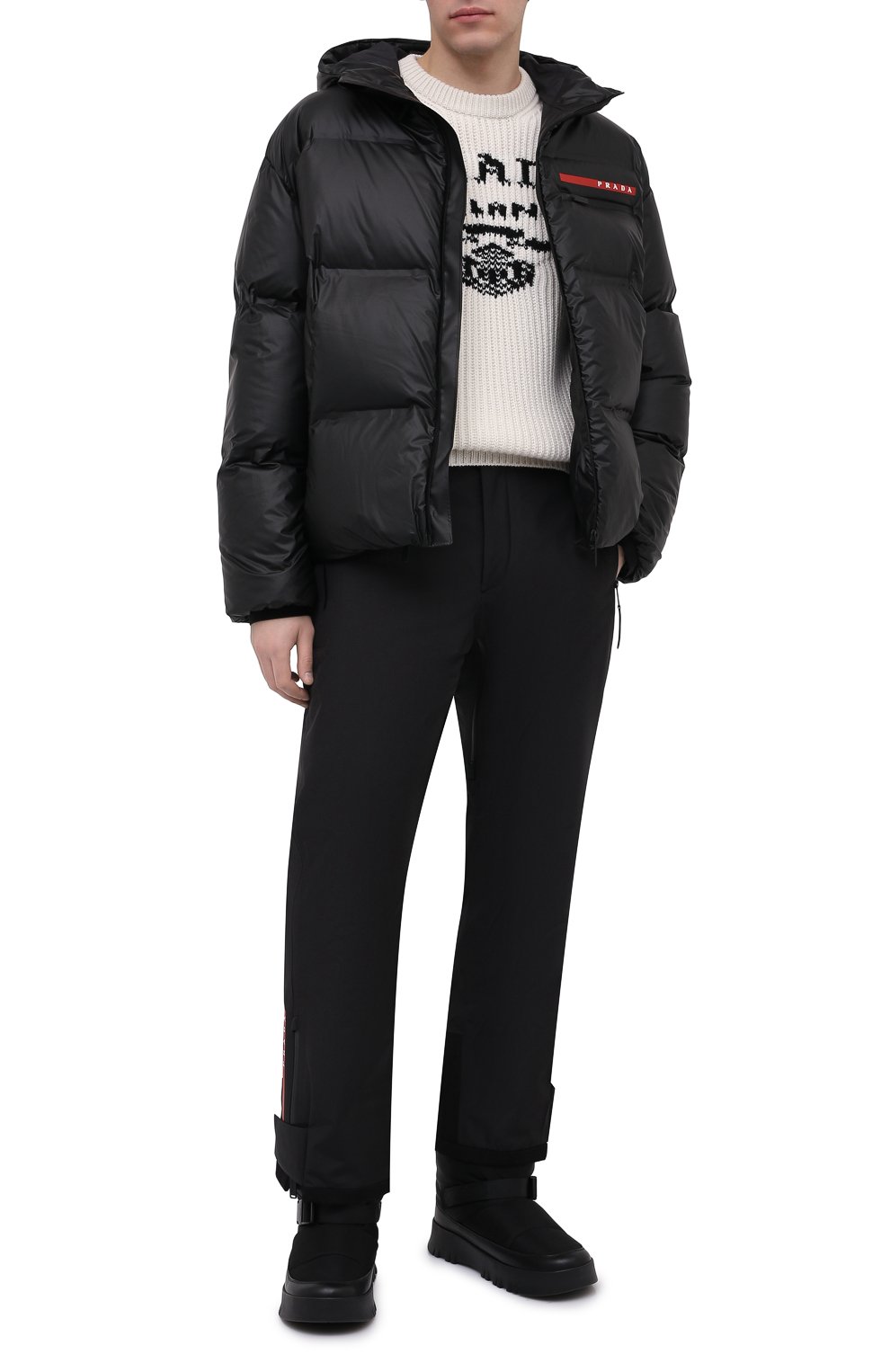 Утепленные сапоги PRADA, арт. 2UE024-3LFV-F0002, фото 2