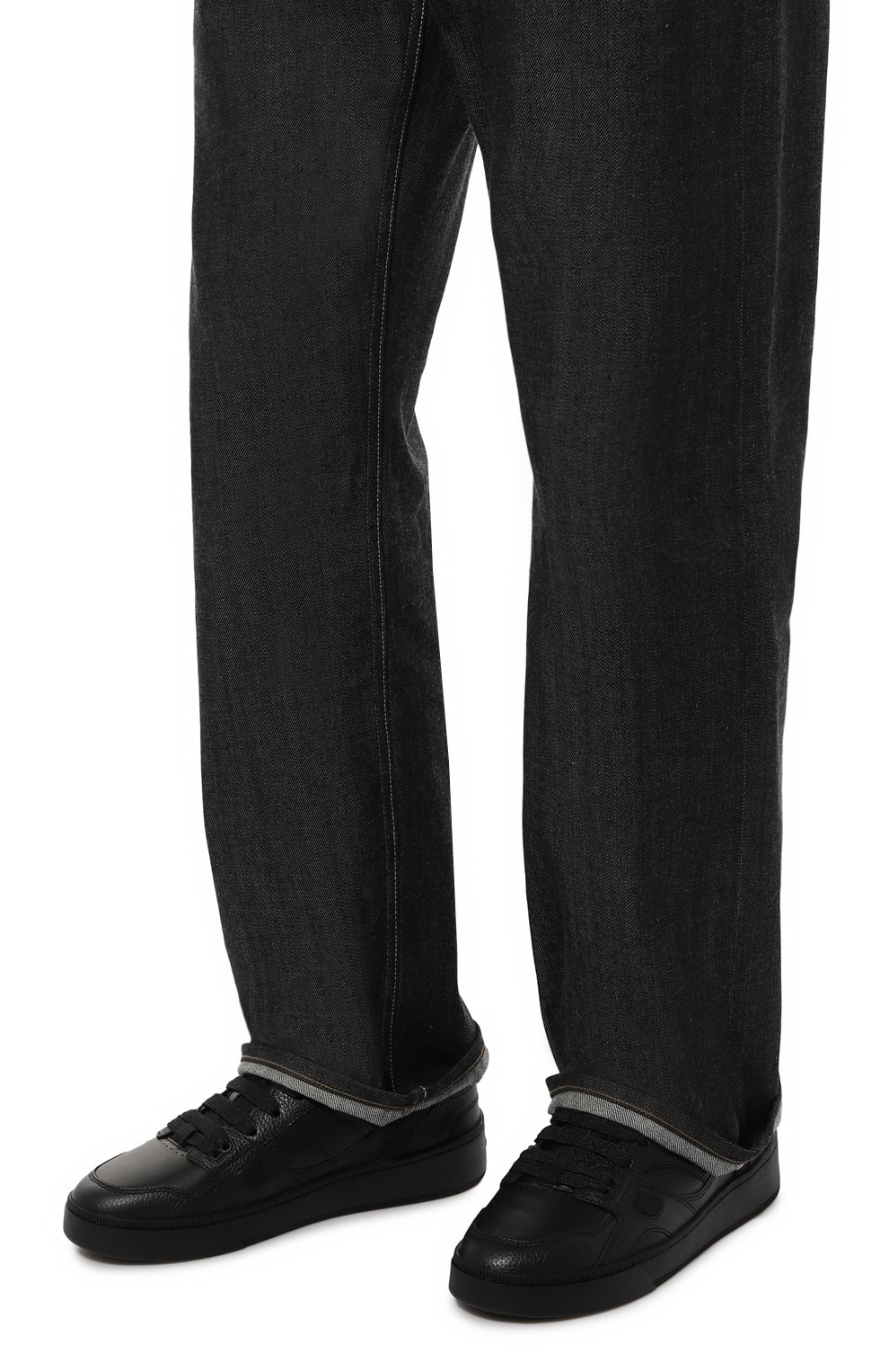 Кожаные кеды ronnie BALLY, арт. MSK0BD/VT727, фото 3