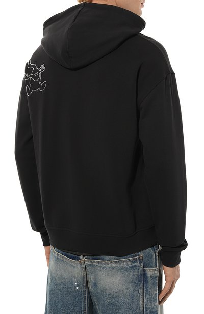 Хлопковая толстовка CARNE BOLLENTE, арт. AW23ZS0101, фото 4