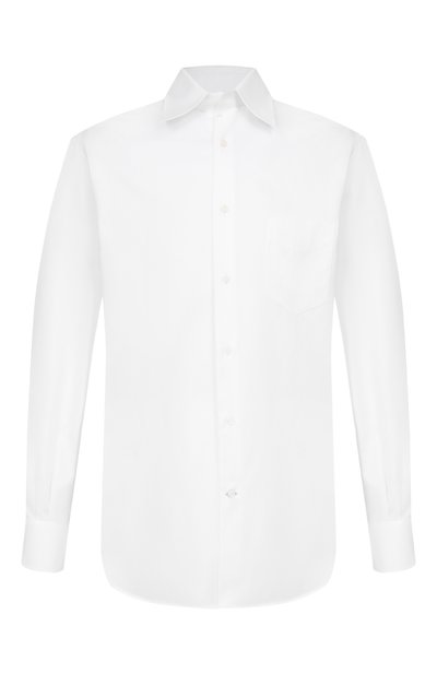 Мужская хлопковая рубашка BRUNELLO CUCINELLI, арт. MW6040621