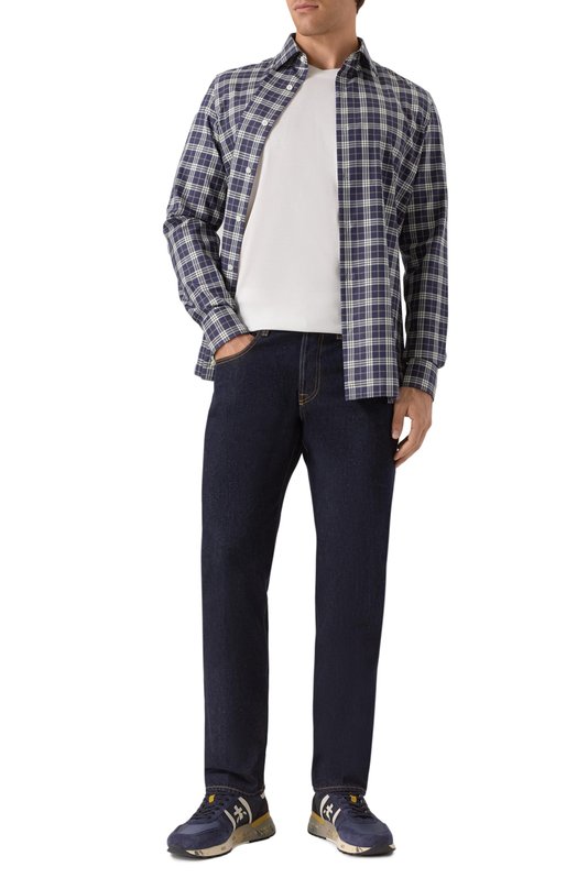 Хлопковая футболка Van Laack VL-PIL0S-F/180031/3XL-6XL Белый  VL-PIL0S-F/180031/3XL-6XL Фото 2