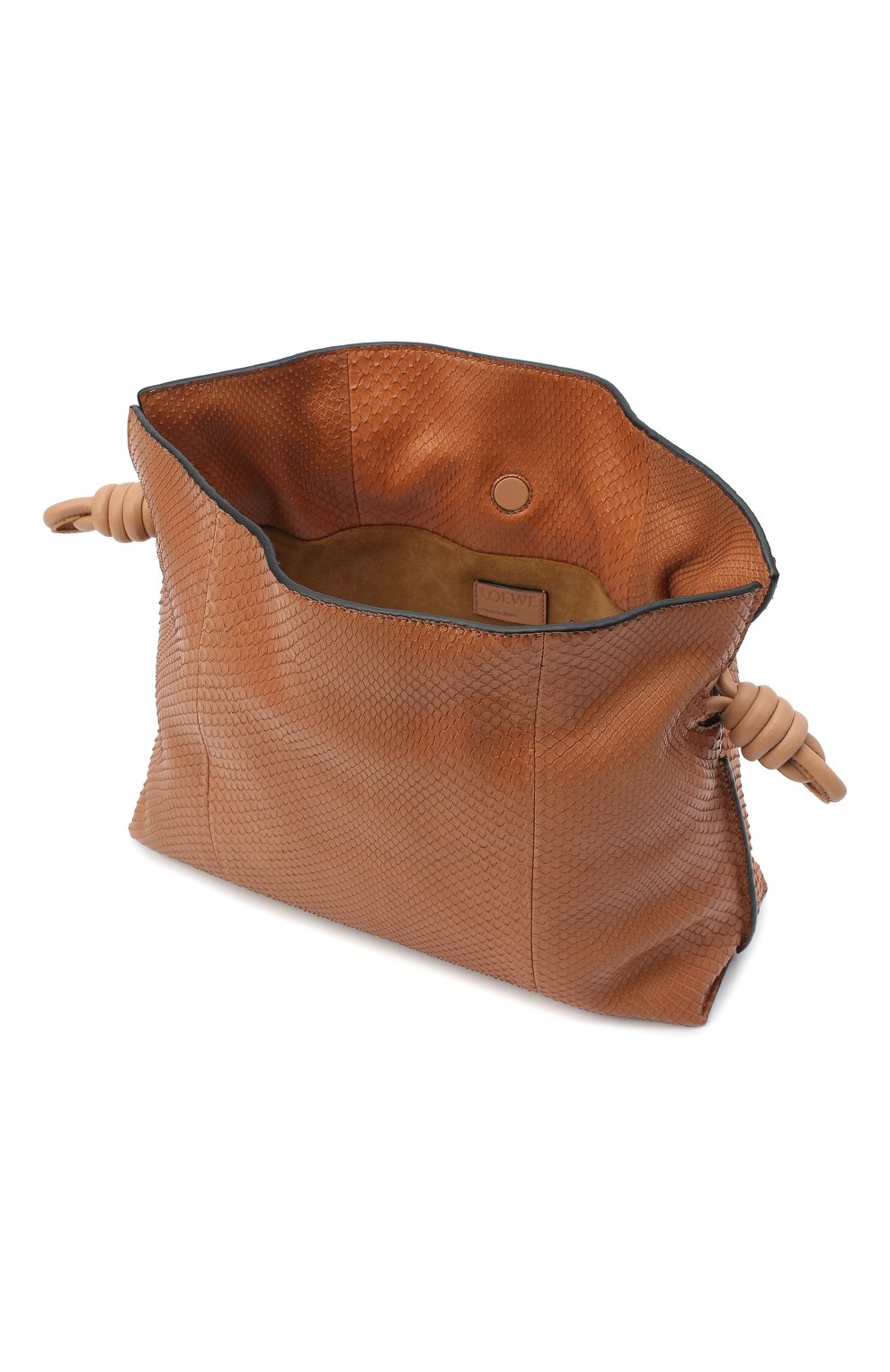 Клатч flamenco из кожи питона LOEWE, арт. A411FC1X07/PBIV, фото 4