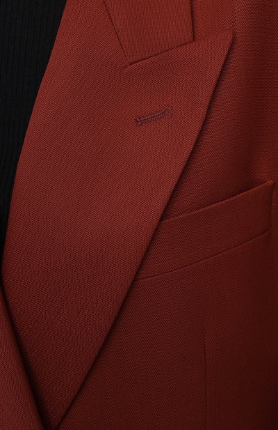 Жакет ACNE STUDIOS красного цвета по цене 79950 руб., арт. AH0104, фото 5 Жакет ACNE STUDIOS, арт. AH0104, фото 5