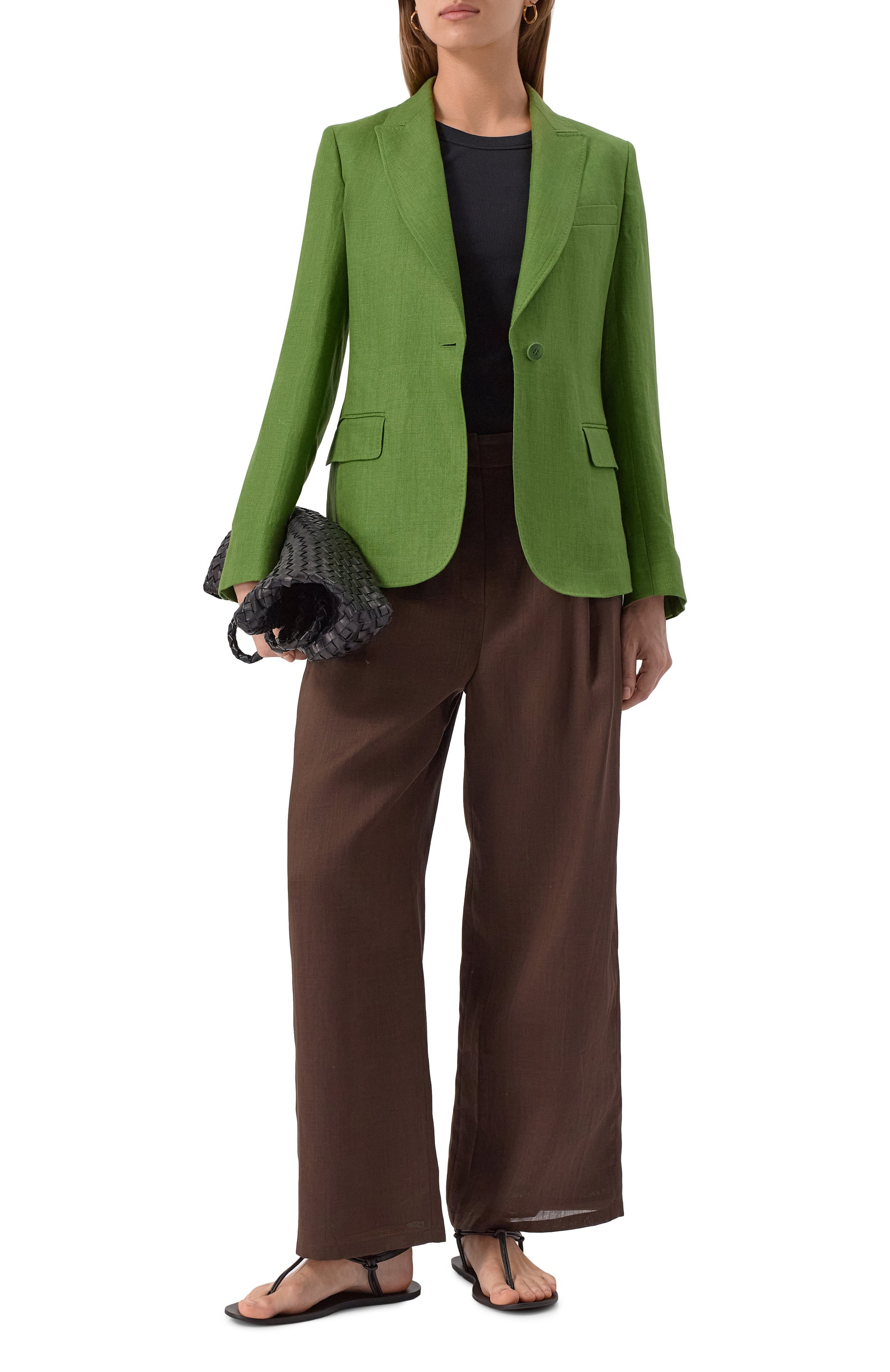 Льняной жакет WEEKEND MAX MARA, арт. NALUT, фото 2