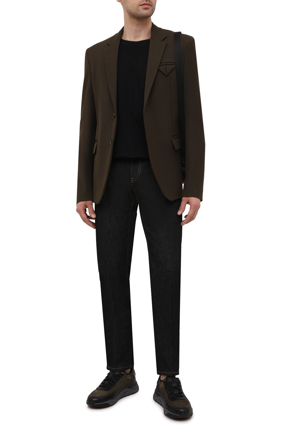 Комбинированные кроссовки SANTONI, арт. MBI021534ANERLAWV49, фото 2