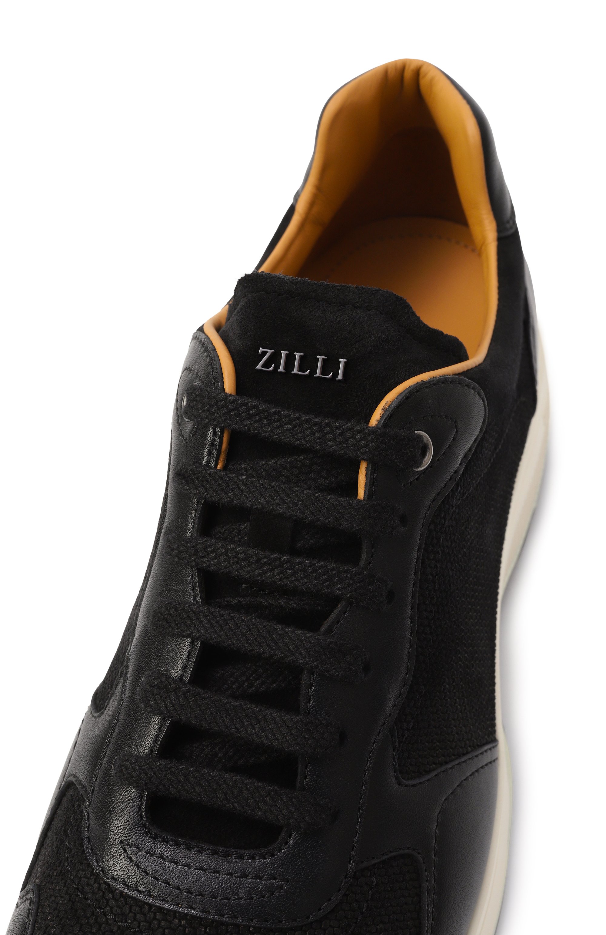 Кожаные кроссовки ZILLI, арт. H0138BM1212VZEV05, фото 7