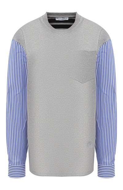 Женская хлопковый лонгслив JW ANDERSON, арт. JE0115 PG0376
