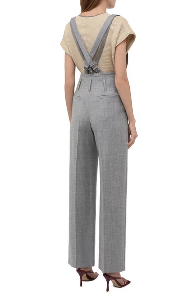 Шерстяные брюки BRUNELLO CUCINELLI, арт. MB597P7789, фото 4