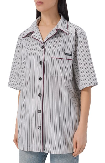 Хлопковая рубашка DOLCE & GABBANA, арт. F5U31T/FR51X, фото 3