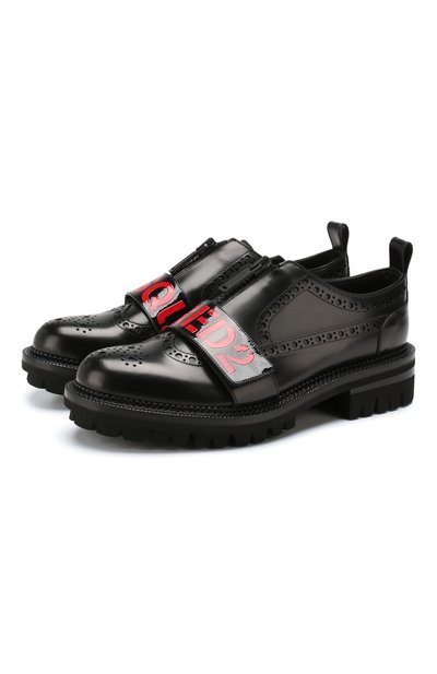 Кожаные ботинки DSQUARED2, арт. LUM0019 24901603, фото 1