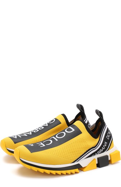 Текстильные кроссовки sorrento DOLCE & GABBANA, арт. CS1595/AH677, фото 1