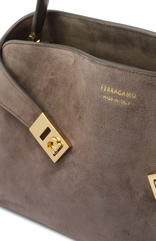 Сумка Hug Soft medium Ferragamo 219816/784180 Коричневый  219816/784180 Фото 3