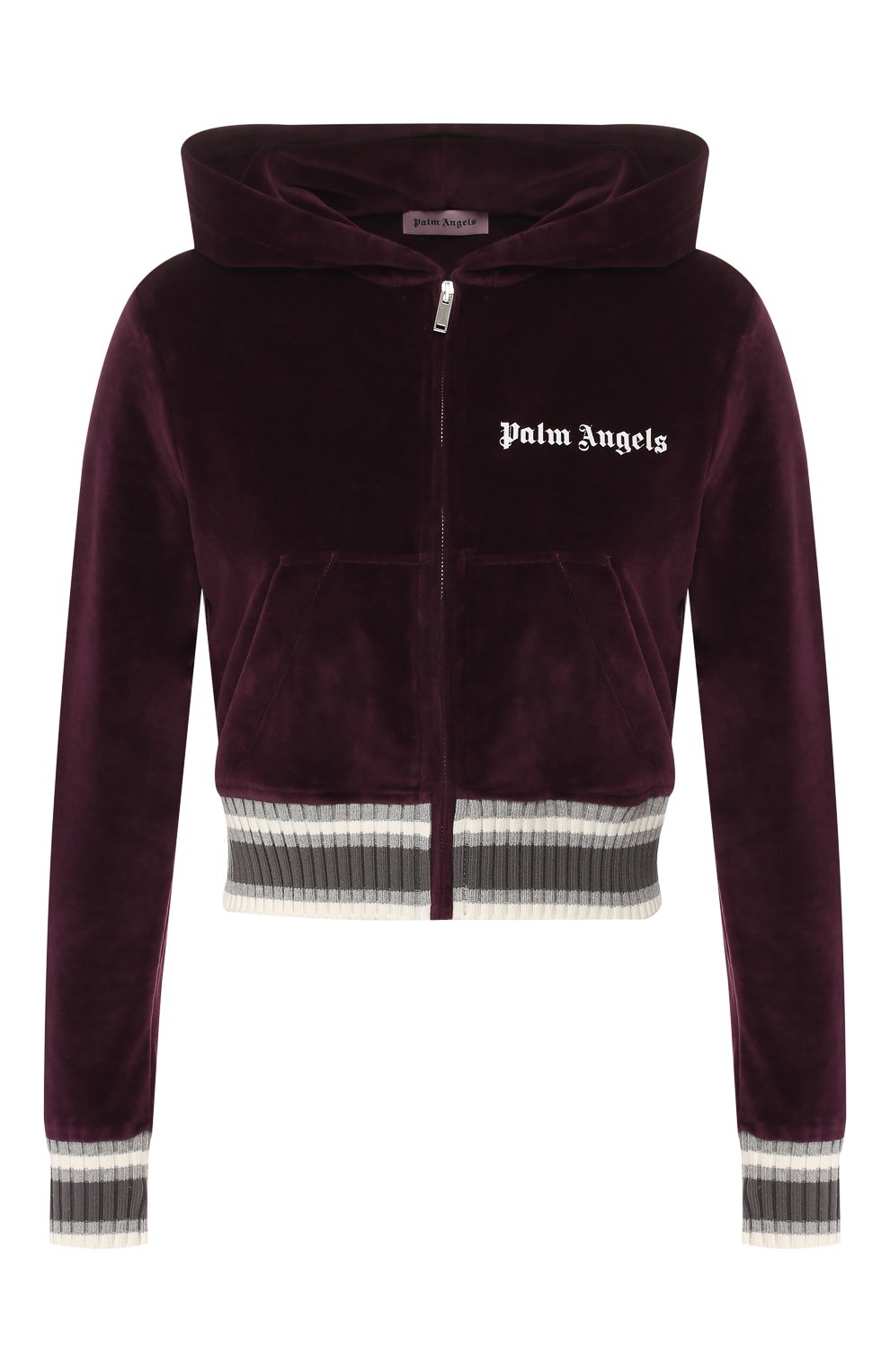 Хлопковый кардиган PALM ANGELS бордового цвета по цене 49950 руб., арт. PWBD006E194690029501, фото 1 Хлопковый кардиган PALM ANGELS, арт. PWBD006E194690029501, фото 1