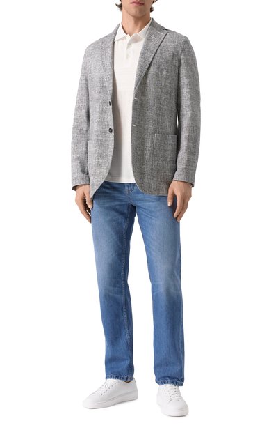 Хлопковое поло CANALI, арт. T0238/MJ02242, фото 2