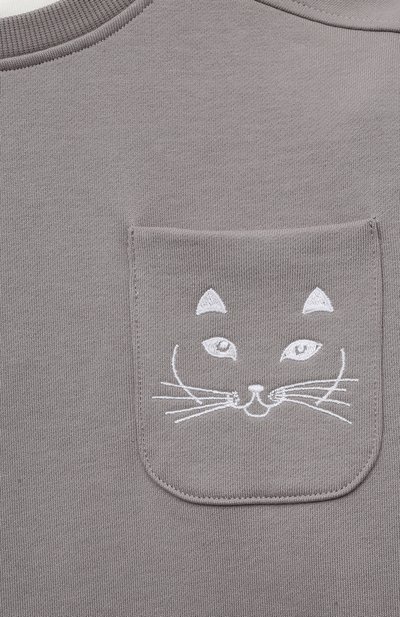 Хлопковый свитшот NATAYAKIM, арт. NY-040BWK, фото 3