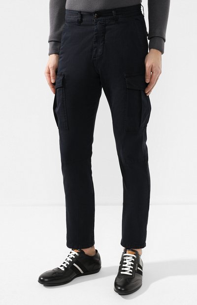 Хлопковые брюки-карго ELEVENTY PLATINUM, арт. 979PA0314 PAN27016, фото 3