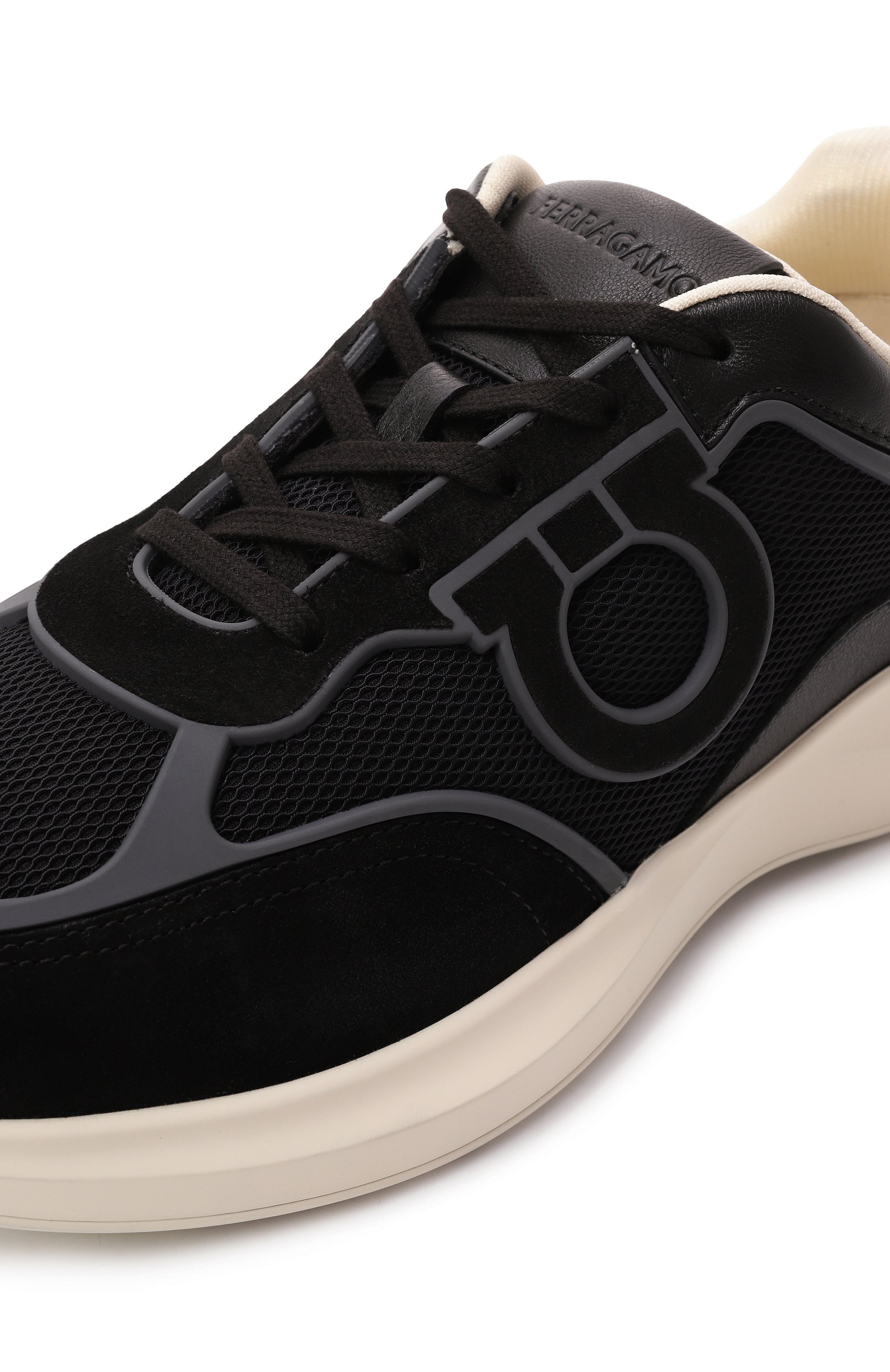 Комбинированные кроссовки FERRAGAMO, арт. 779356, фото 7