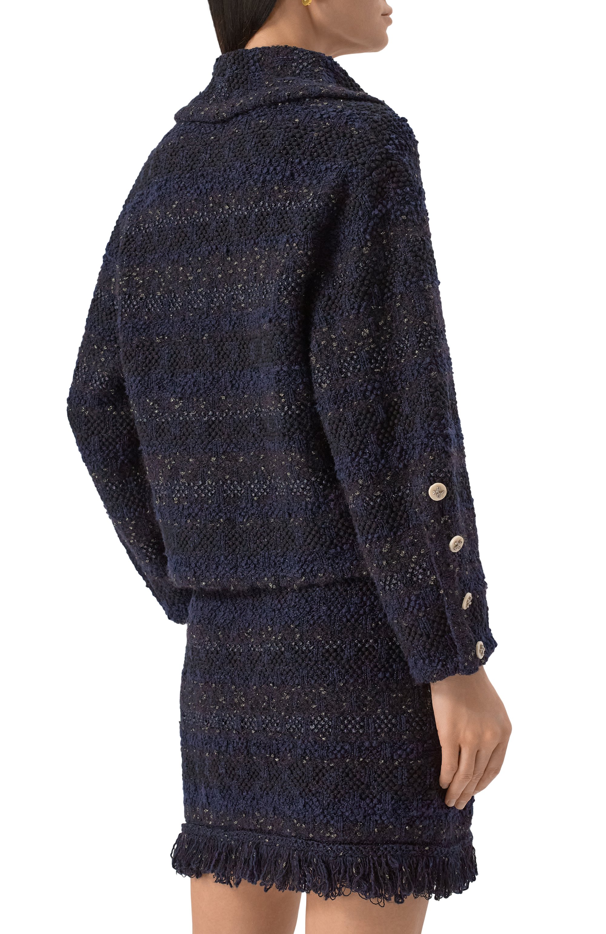 Жакет из хлопка и вискозы AND THE BRAND, арт. S25-JT025-1004-499, фото 4