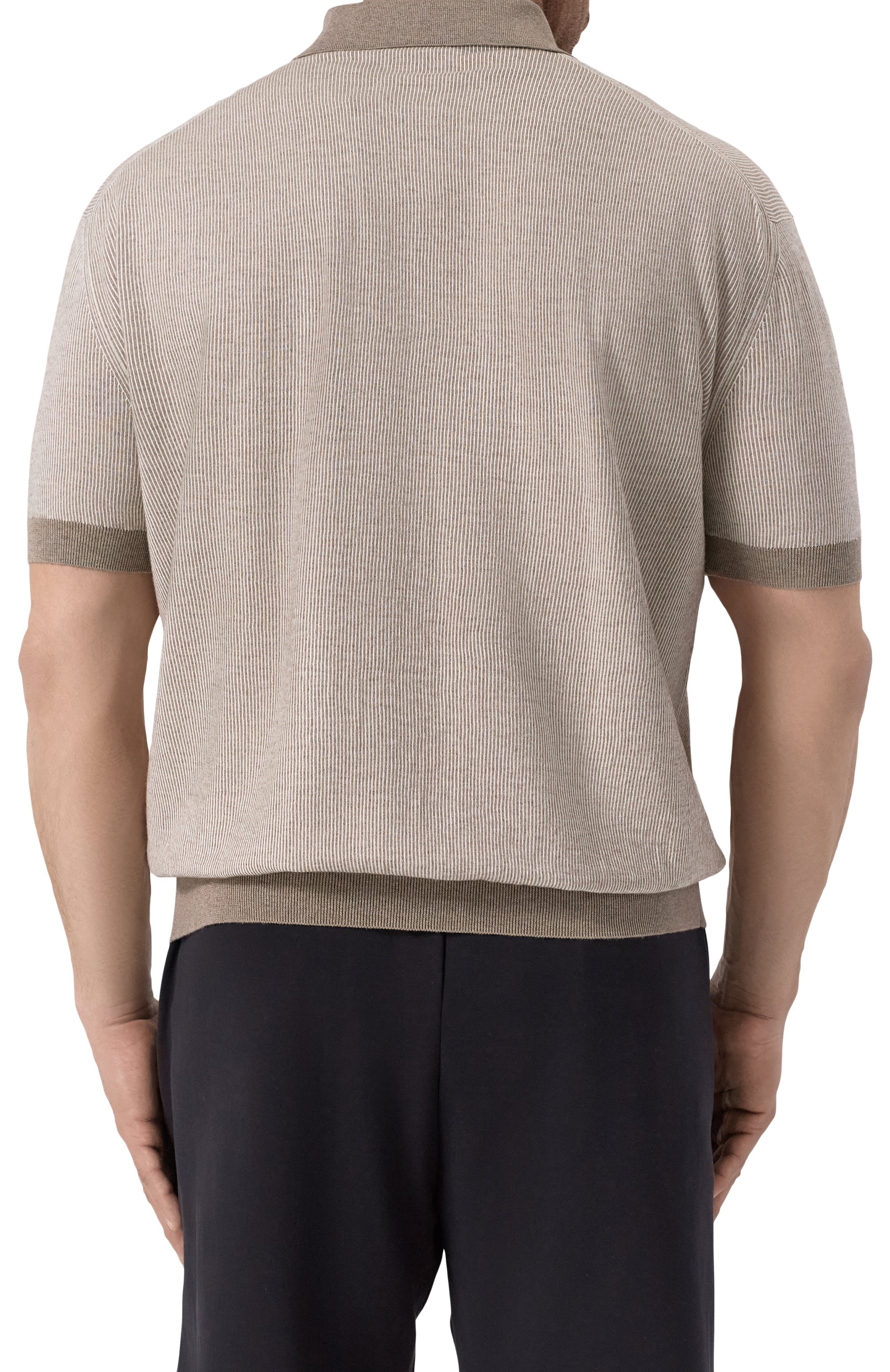 Поло из хлопка и кашемира PAUL&SHARK, арт. 25411604/3XL, фото 4