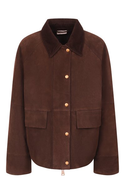 Женская замшевая куртка P.A.R.O.S.H., арт. M0NET25W-D431764